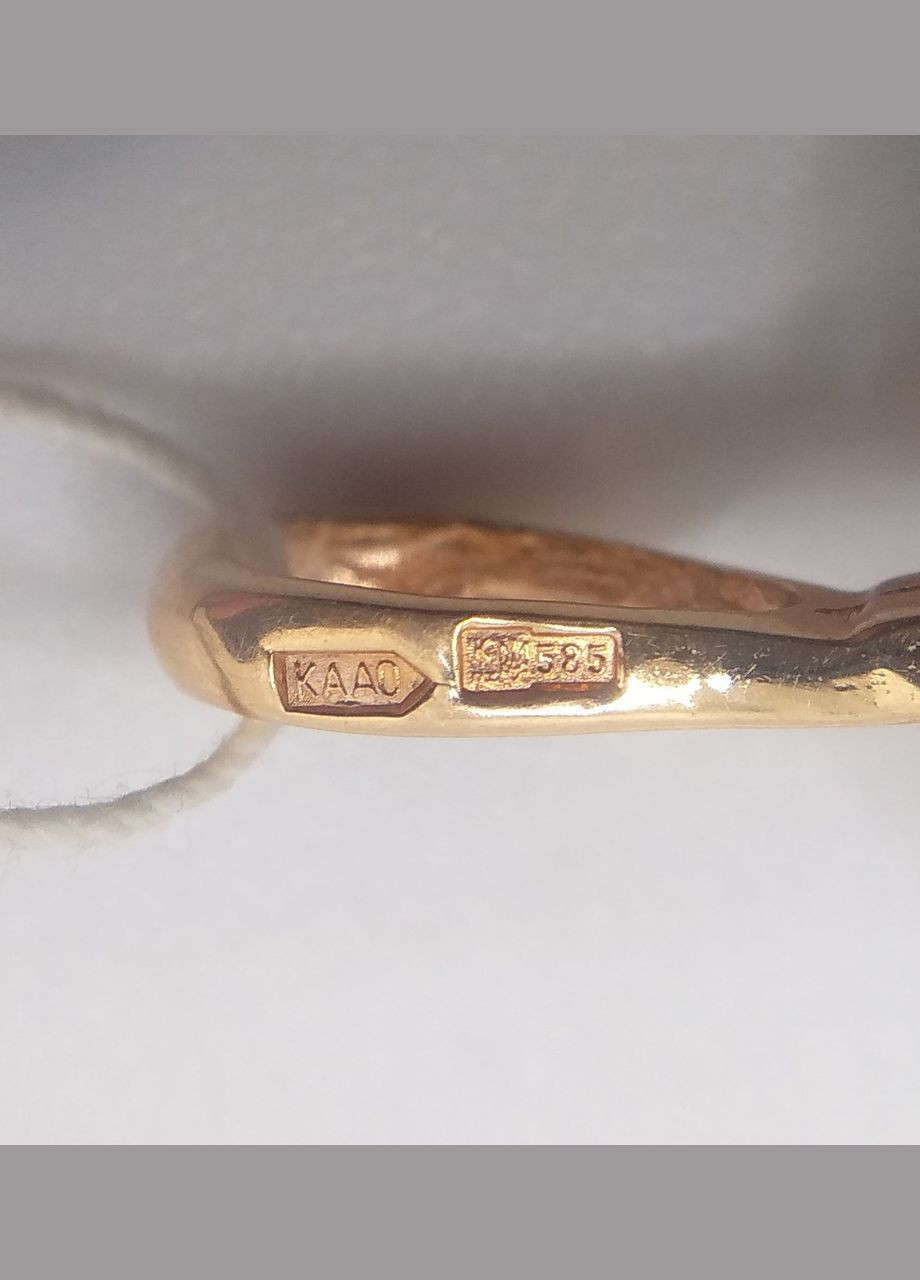 Подвесок золото 585° 4,74г. белая жемчужина (р153) Арніка Р153 (305583239)