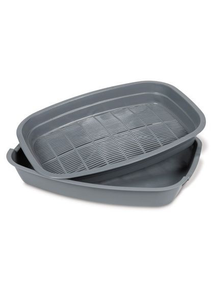 Туалет з сіткою для котів, 36.5х27.5х5.5 см Природа (362584802)