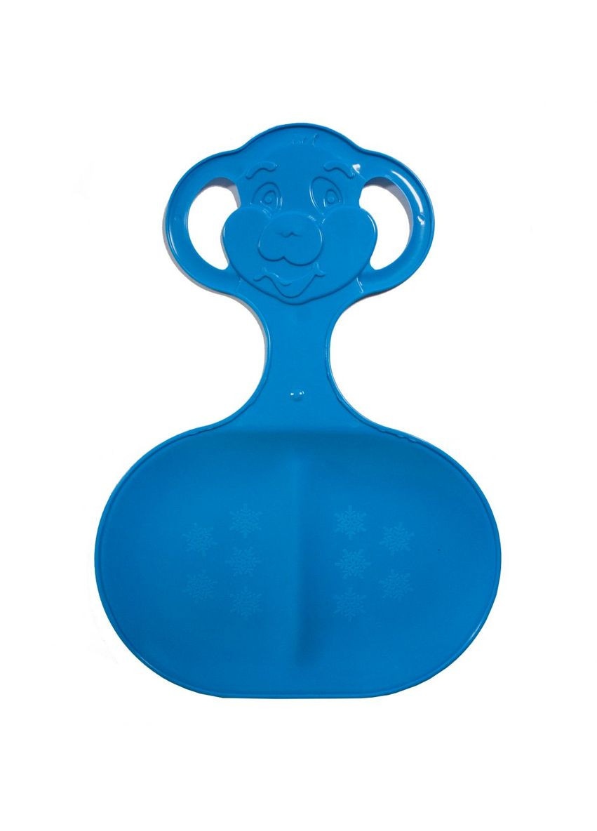 Санки-Ледянки с ручками синий ТехноК (294726634)