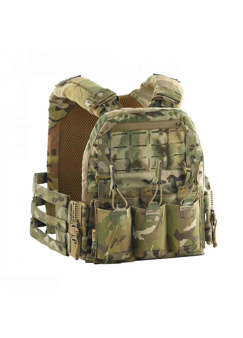 Тактична плитоноска без плит M-Tac Cuirass QRS зі швидким скиданням (Мультикам) No Brand (332636270)