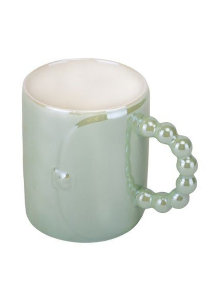 Кружка " bag", 400 мл Зелена ELISEY Pearl (322132481)