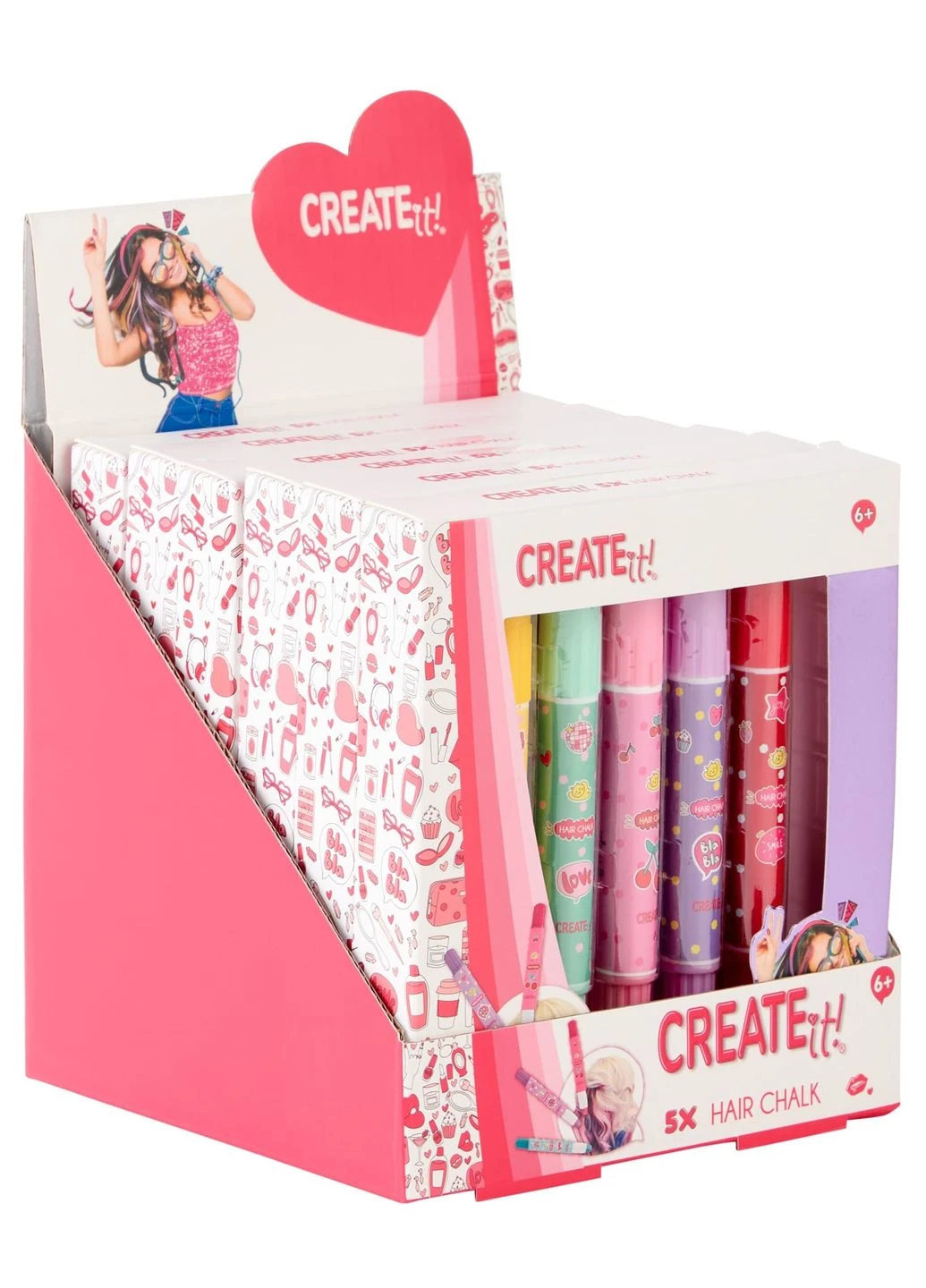 Набор мелков для волос 5 шт CREATE IT! No Brand (397104896)