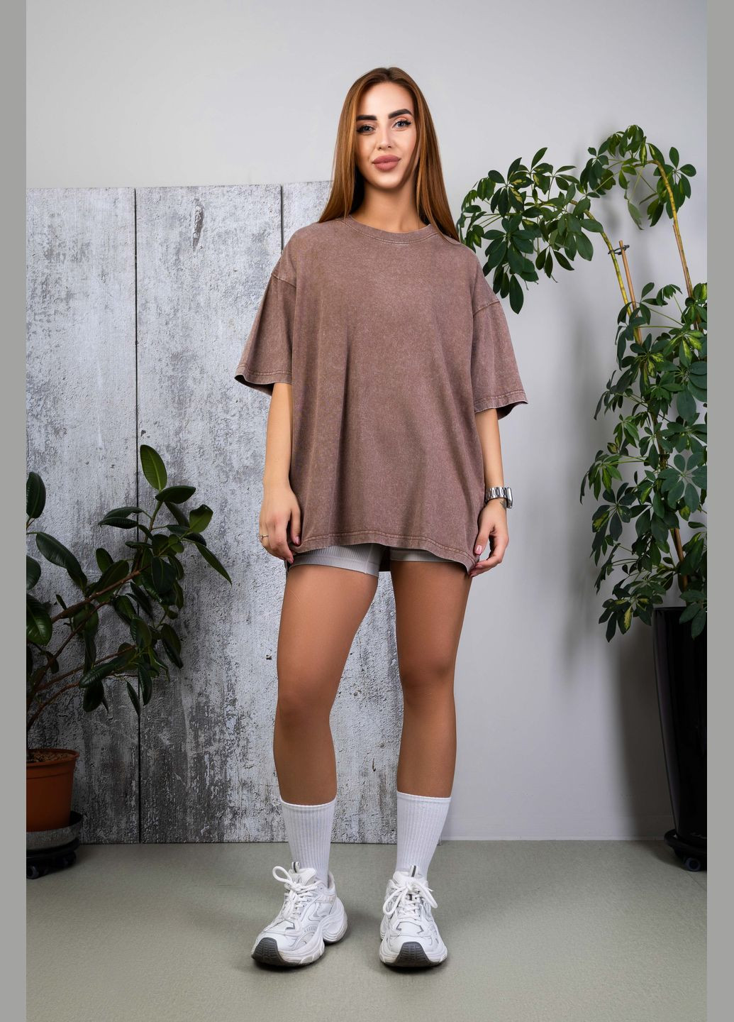 Футболка женская 101 бежевая 346270 Power - (339601981)