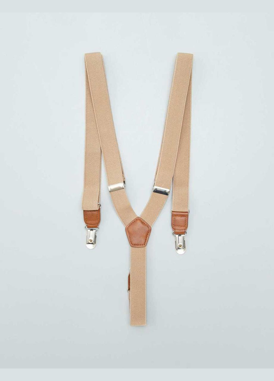 Підтяжки,бежевий-коричневий, Kiabi (337470288)