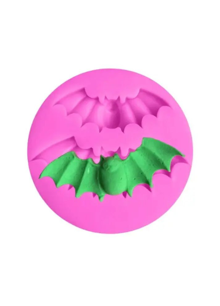 силіконовий Кажани 58 мм рожевий Jannet Молд (305438952)