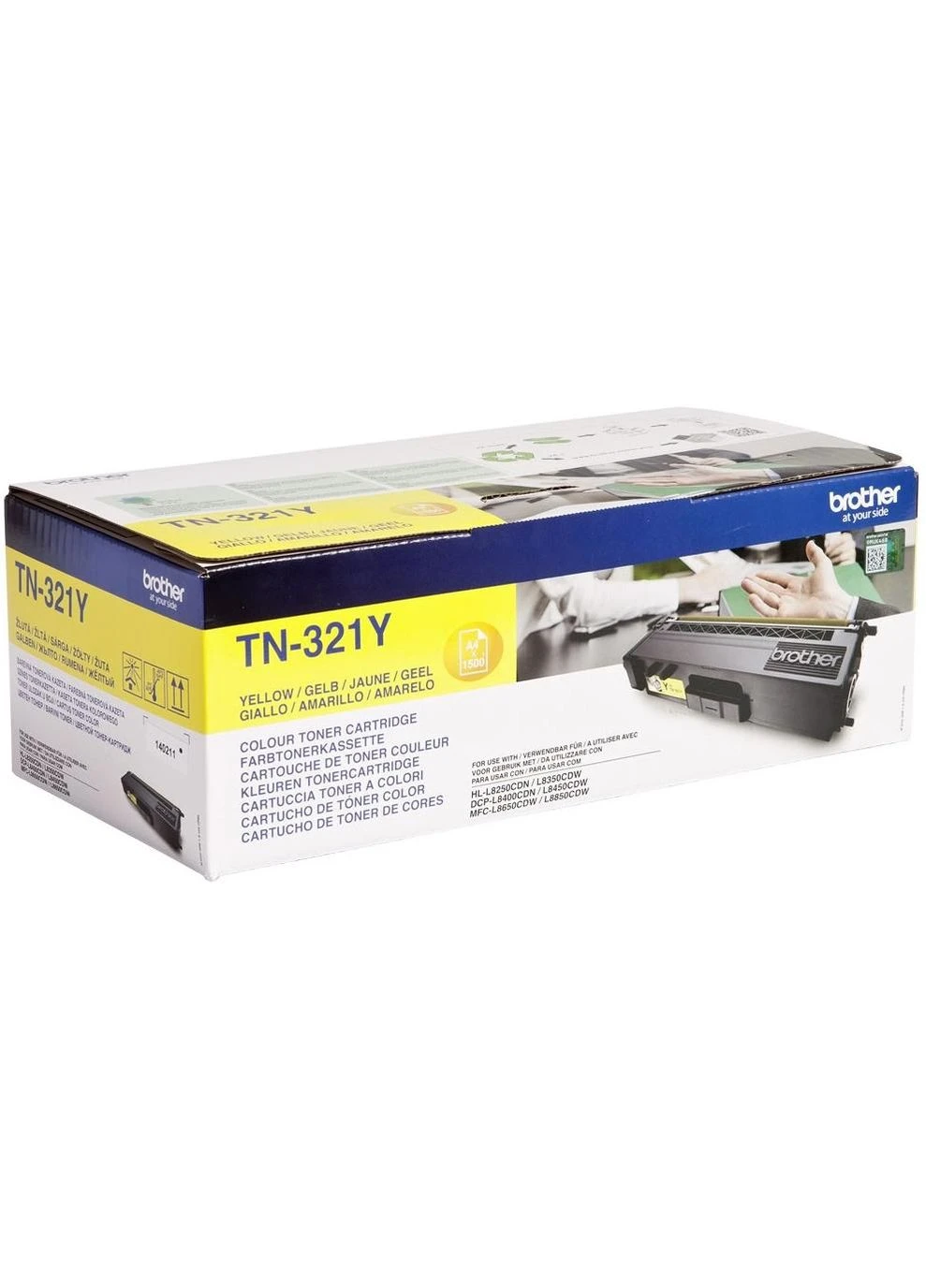 Картридж TN321Y для HL-L8250CDN (1 500стр) (TN321Y) Brother (391740747)