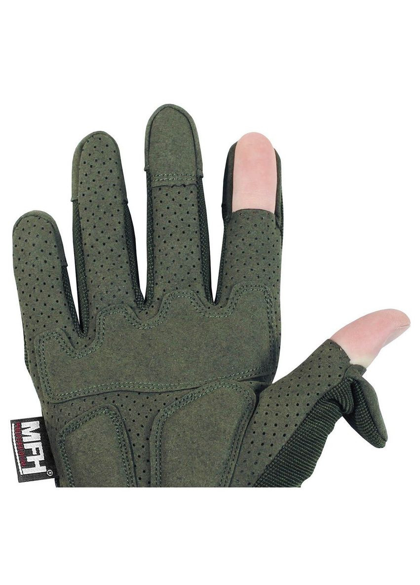 Перчатки тактические Action Оливковые, Olive, S MFH (315438936)