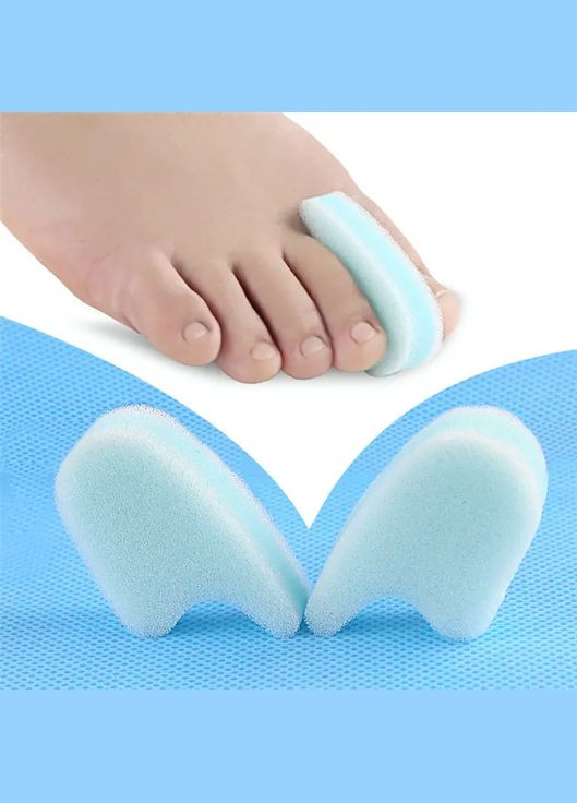 Разделитель Пальцев Ног от Натоптышей M64 - от Мозолей между Пальцами, с Тремя Дышащими Слоями Защиты, 1 шт. (5023035) ToeLab (301872348)