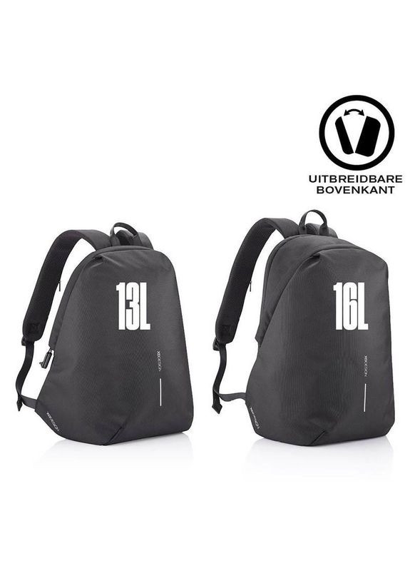 Городской рюкзак Анти-злодей Bobby Soft Black (P705.791) XD Design (322206942)