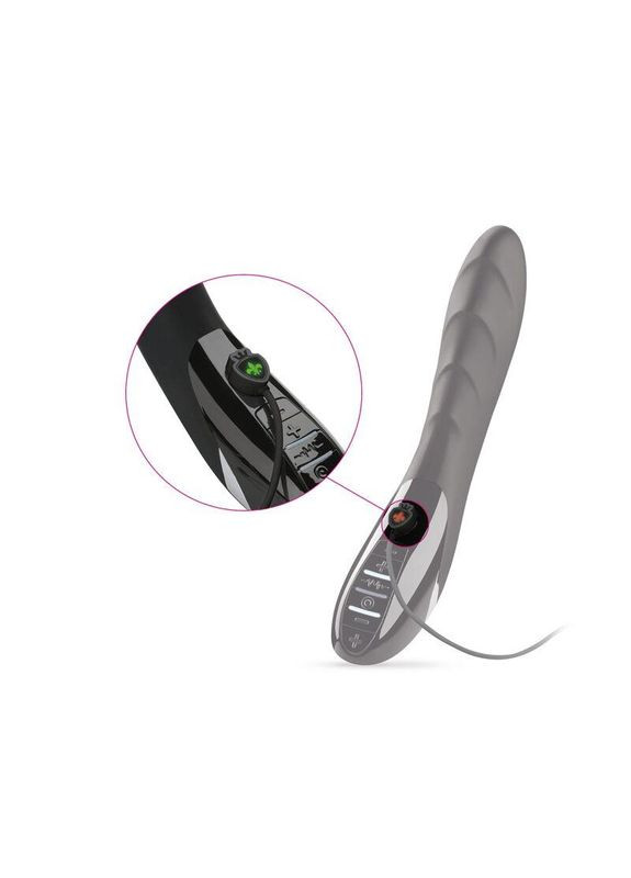 Вибратор с электростимуляцией Mystim Sizzling Simon eStim Black, миостимулятор No Brand (366877846)