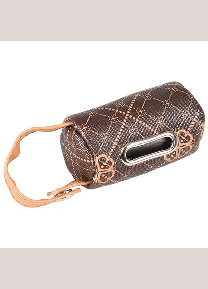 Сумка диспенсер для пакетов для сбора фекалий Bag Holder Vito с рулоном пакетов 15шт., коричневая (5400585102765) Flamingo (348108832)
