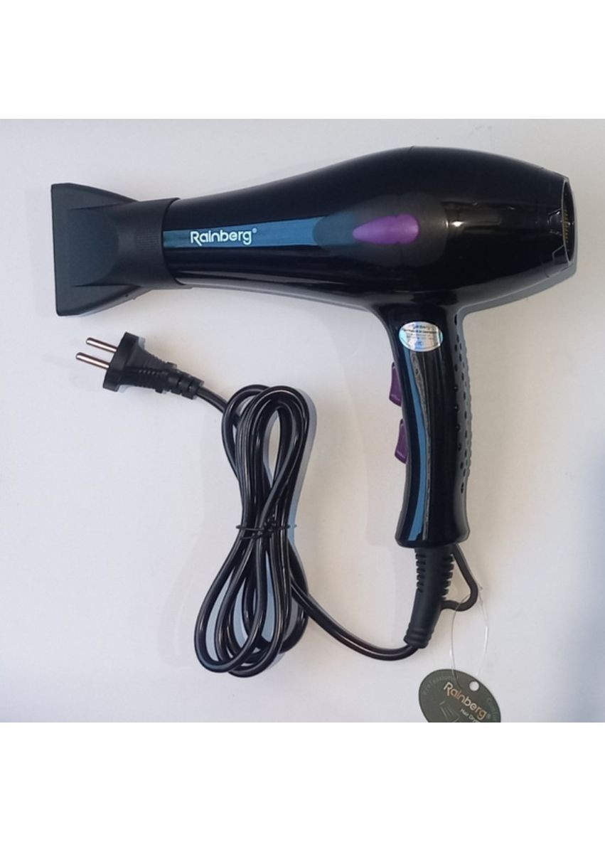 Фен стайлер для волосся професійний, RB-2209 потужний фен з іонізацією для укладання та сушіння волосся Rainberg (369757422)