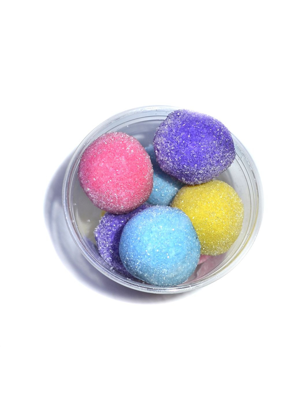 Скраб сахарный для тела ручной работы Фруктовые шарики, 250 г No Brand (312538322)