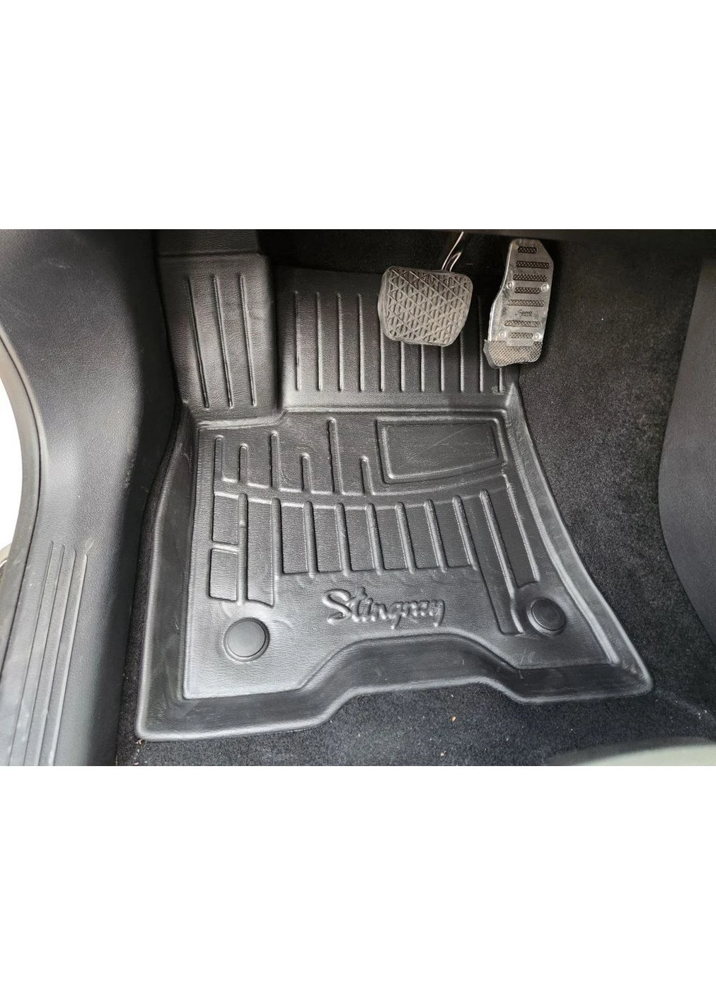 Резиновые коврики 3D для Mercedes EQB 2021- гг Stingray (391742889)
