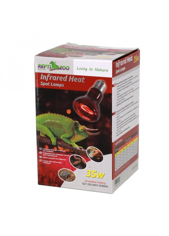 Инфракрасная лампа Infrared Heat для рептилий, 35W Repti-Zoo (327433045)