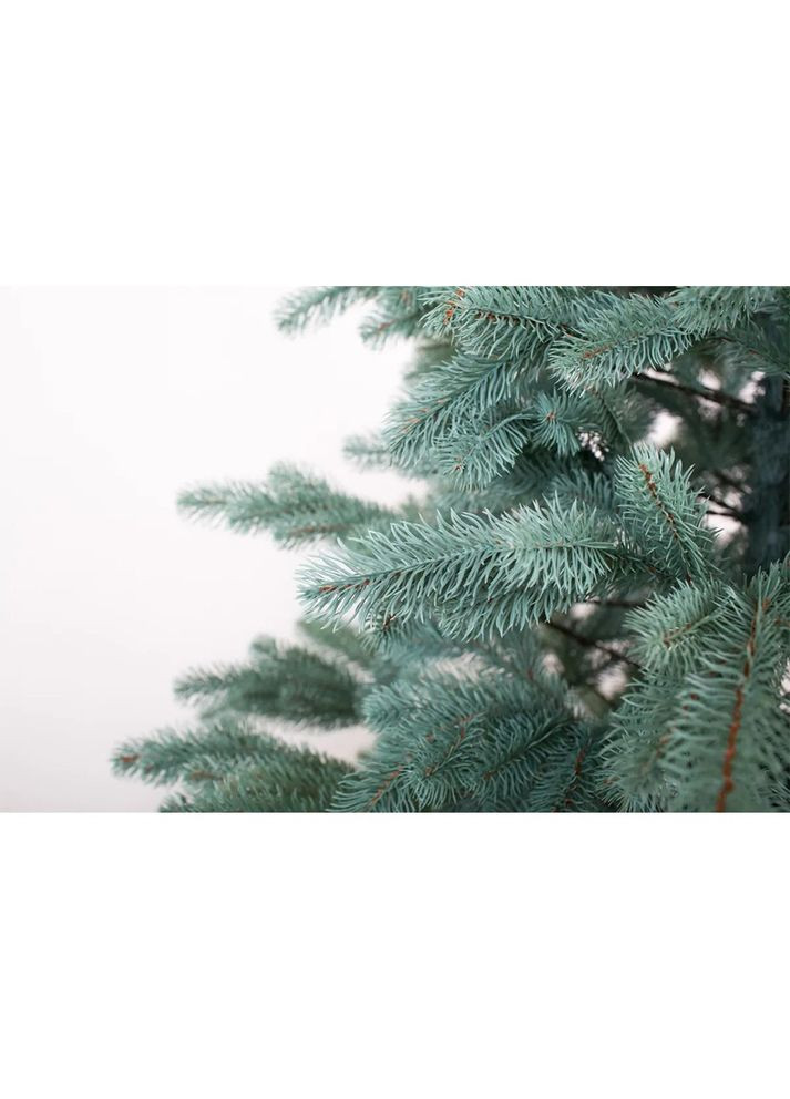 Новорічна ялинка штучна лита Ковалівська 210 см Блакитна 4829221300210 Siga Group (317305279)