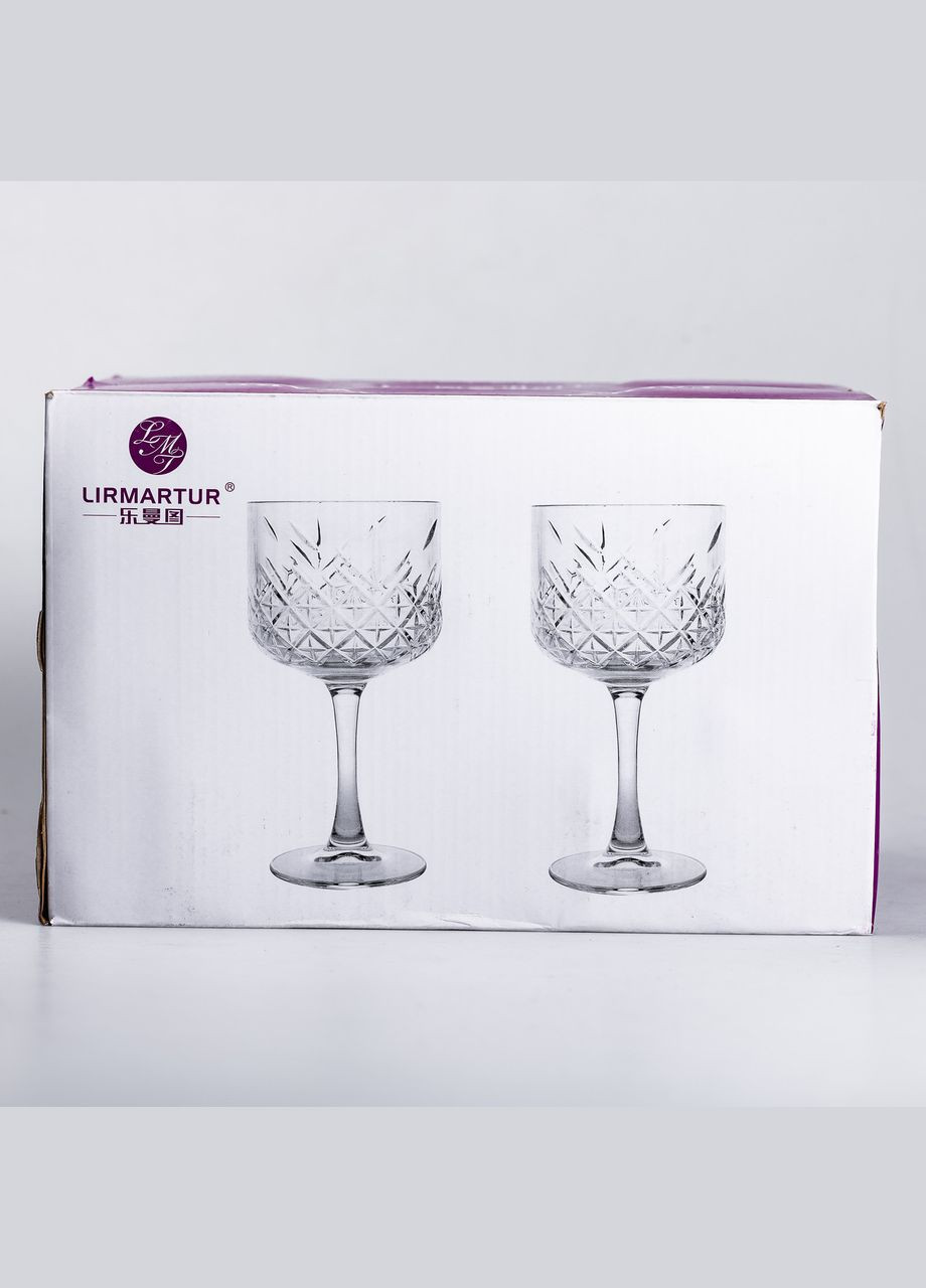 Набір келихів для вина Lirmartur 6 штук по 400 мл Yiwu (326599340)