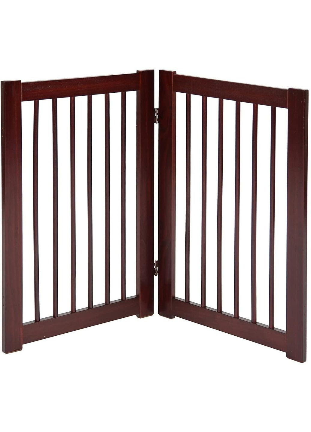 Парканчик обмежувач з дерева Лео 75х45 капучино (ЗБО-75450609) No Brand (328606184)