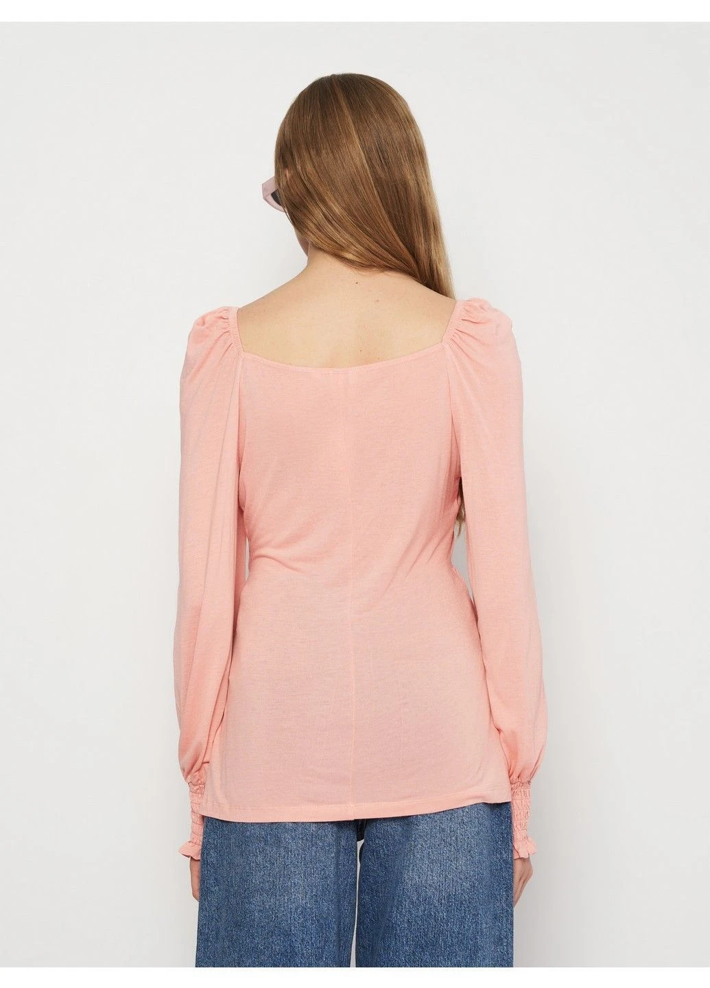 Коралова блуза H&M
