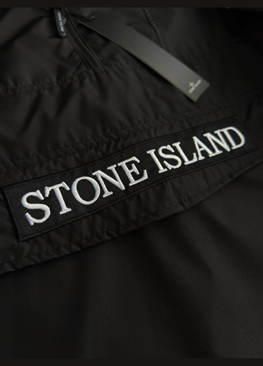 Чорна демісезонна вітровка No Brand