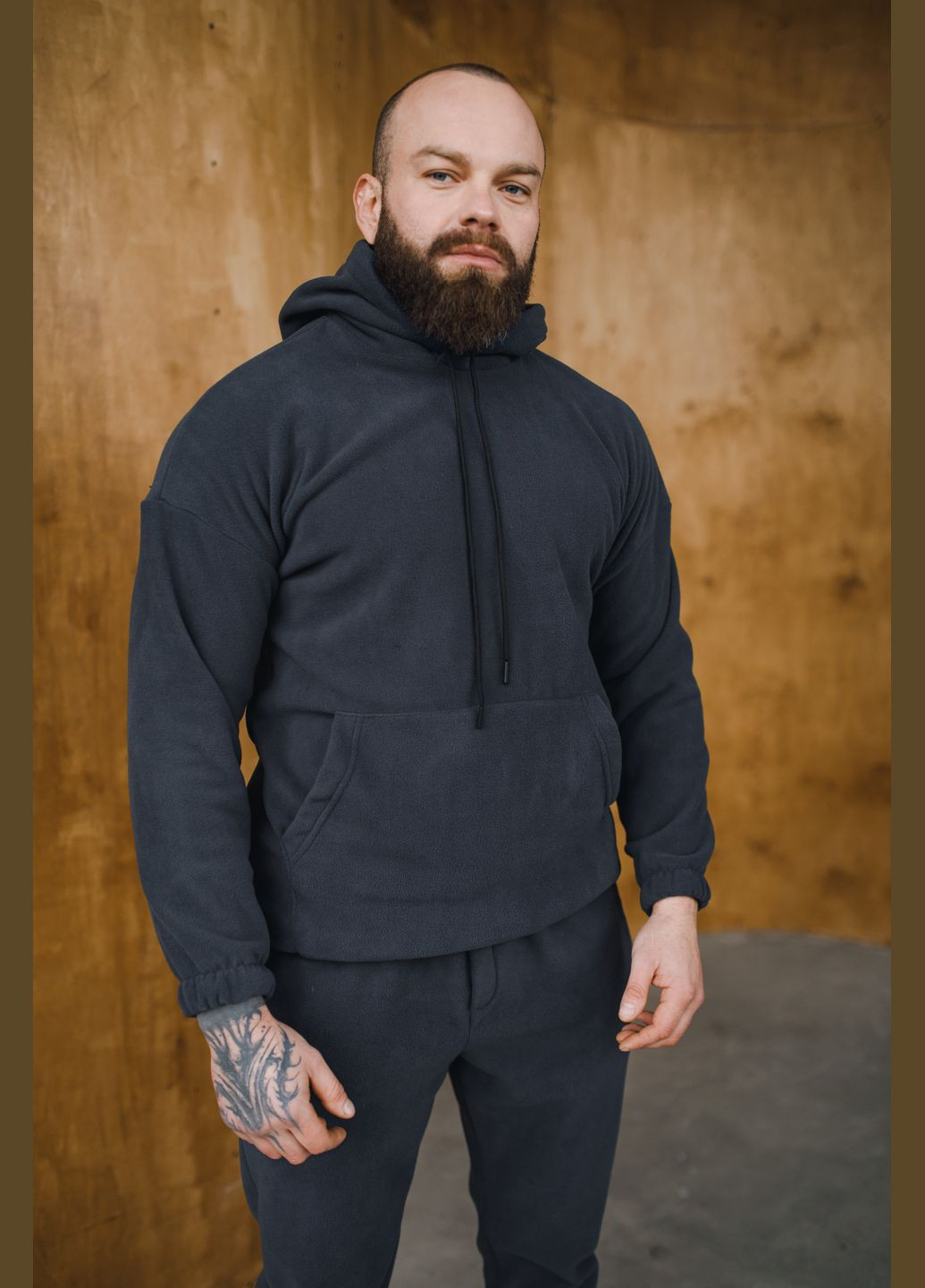 Костюм спортивний чоловічий флісовий No Brand спортивный костюм (307149195)