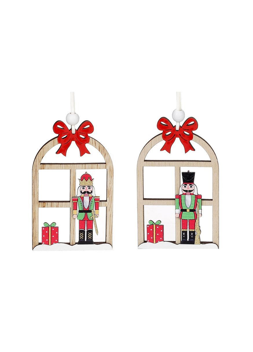 Новорічна підвіска Лускунчик 21см, 2 дизайни (вартість за 1 шт) Home Decor (366871012)