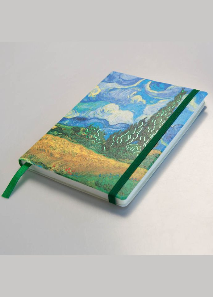 Планер-записная книжка Ван Гог "Пшеничное поле с кипарисом" 22402-KR мягкий переплет, 192 страницы Kiri sketch (301086388)