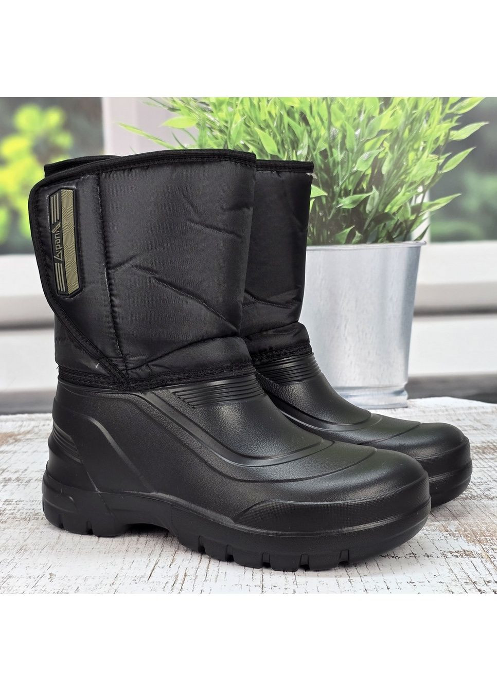 Чоботи чоловічі зимові піна ЕВА на липучках Gipanis (366341485)