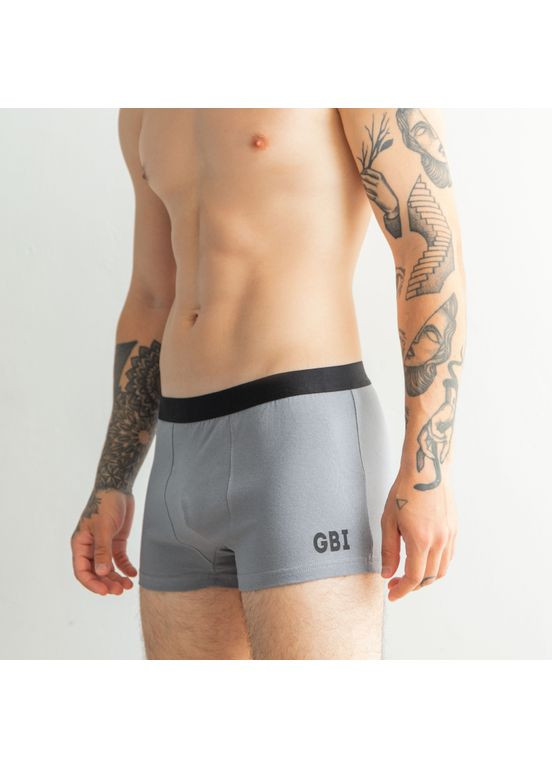 Комплект мужских трусов боксеров на широкой резинке GBI (2 шт) GABBI (369422193)