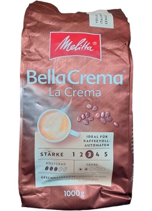 Кофе в зернах Bella Crema LaCrema (Мелита Белла Крема ЛаКрема) 1kg Melitta (380772970)