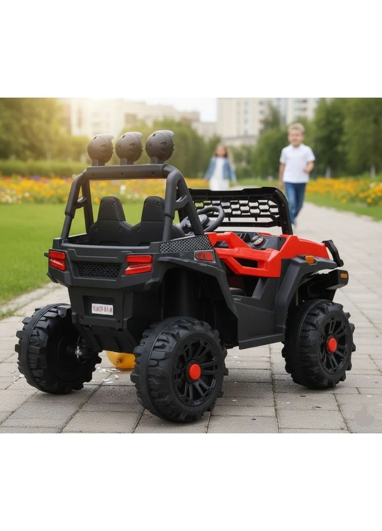 Дитячий електромобіль VS908R4 4х25 Вт, 12В 7Ah, MP3-плеєр,до 30 кг, Червоний VOLSO (380046712)