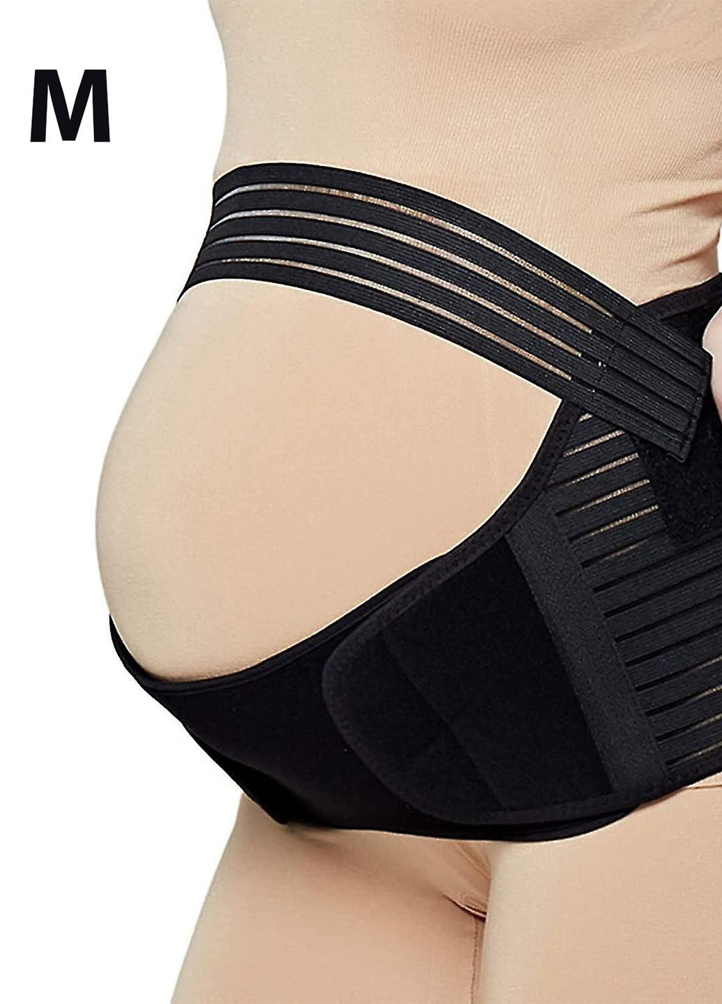 Пояс бандаж для беременных дородовой и послеродовой Bandage M Black UFT (303829570)