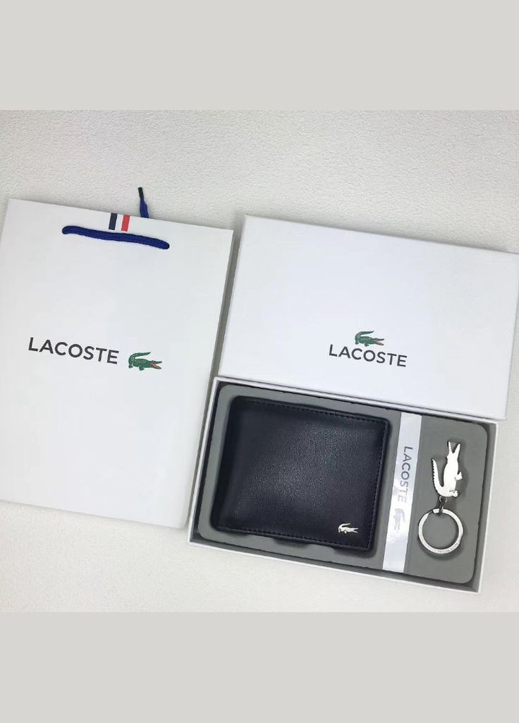 Мужская кожаная портмоне (1713) подарочная упаковка No Brand (322157345)