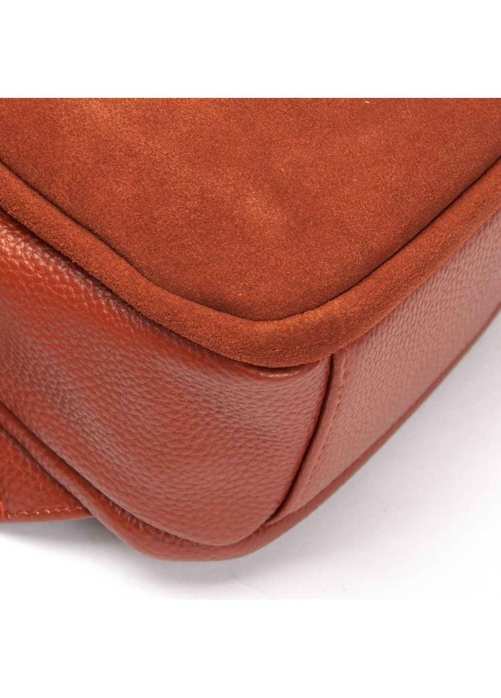 Замшевий жіночий рюкзак 2058 camel Alex Rai (367992172)