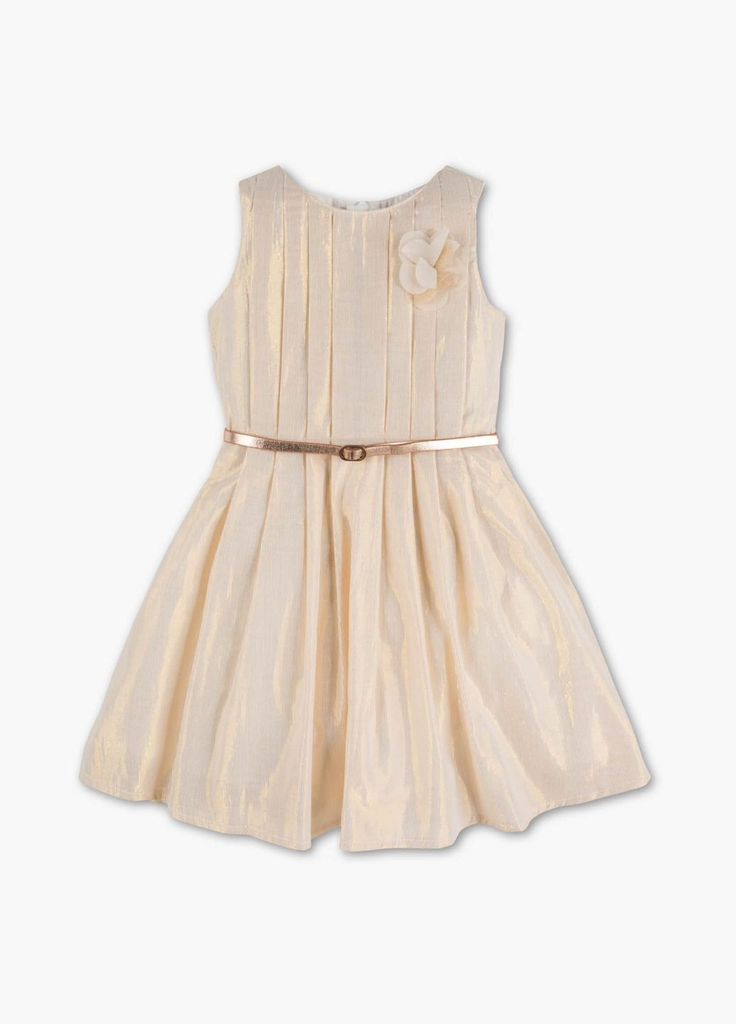 Бежевое платье на девочку 110 размер бежевое 2002584 C&A (289715802)