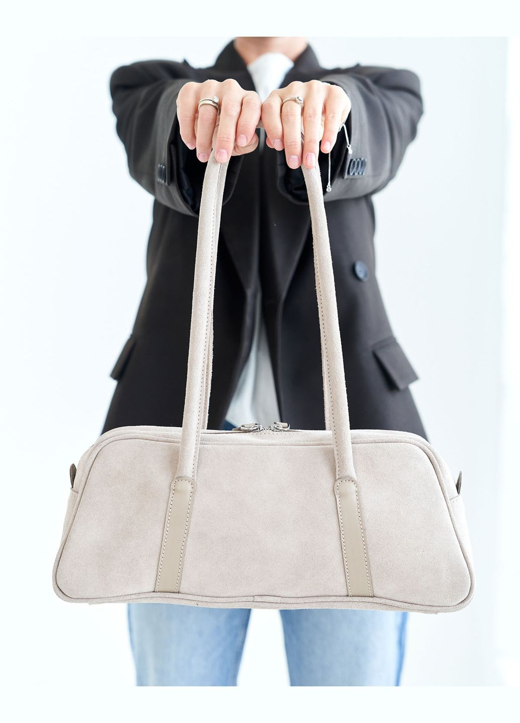 Сумка женская кросс боди нат. кожа (wel-K73059) бежевый WeLassie (341491807)