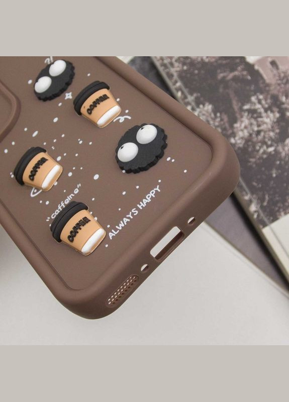 Чехол TPU Toys Case для Samsung Galaxy A35 Brown/Always Happy No Brand (340063678)