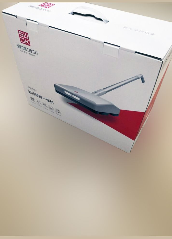 Підлогонатирач/Електрошвабра з функцією пилососа Xiaomi SWDK Cordless Vacuum & Vibration Mop DK600 White No Brand (264743082)
