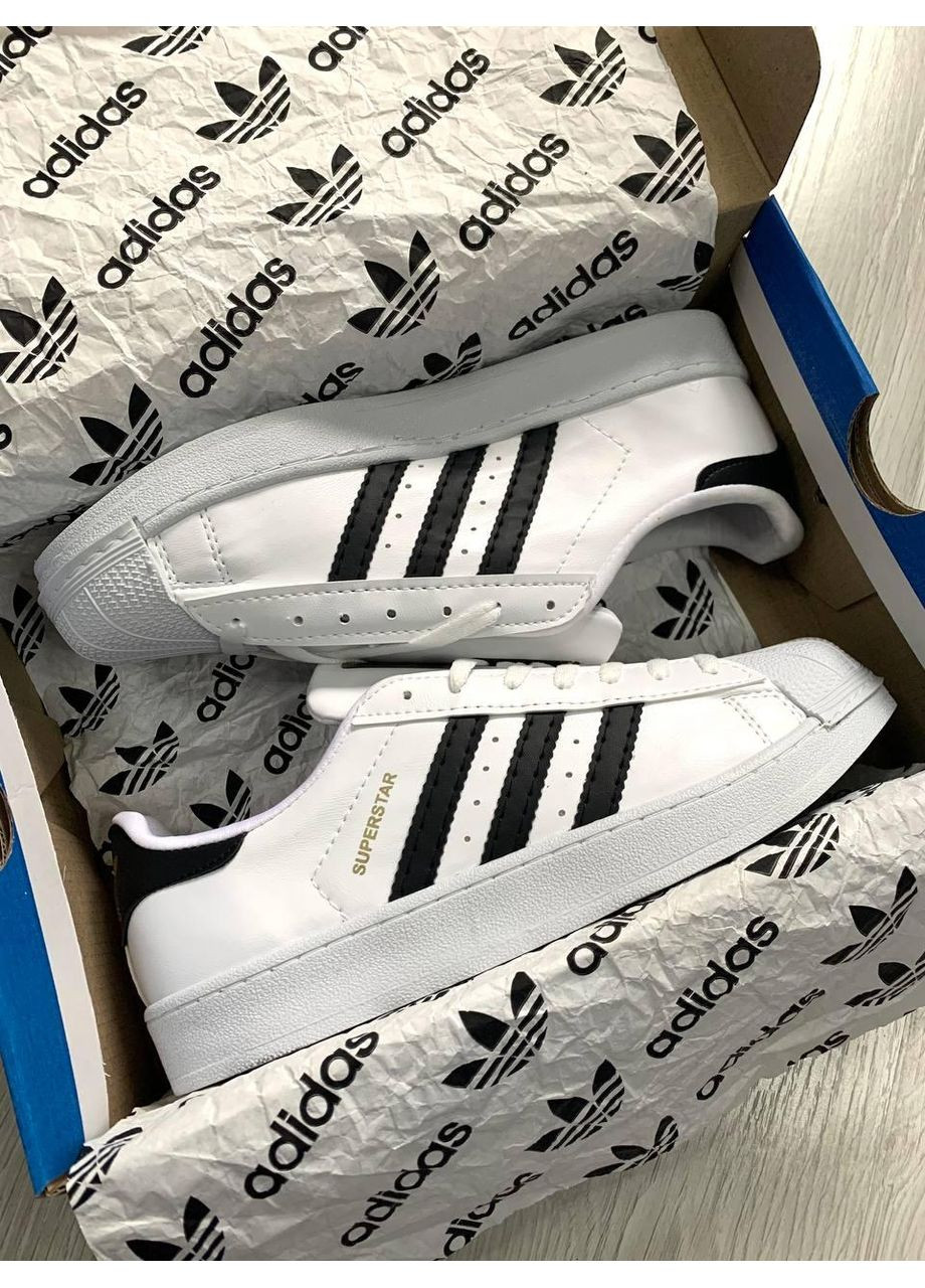 Білі Осінні кросівки чоловічі adidas superstar platform white адідас суперстар No Brand