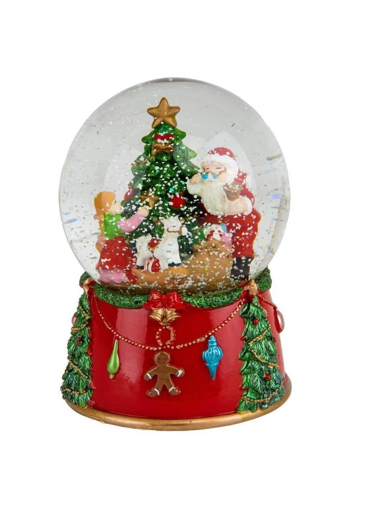 Шар новогодний снежный Воспоминания детства 14,5 см ELISEY (366215039)