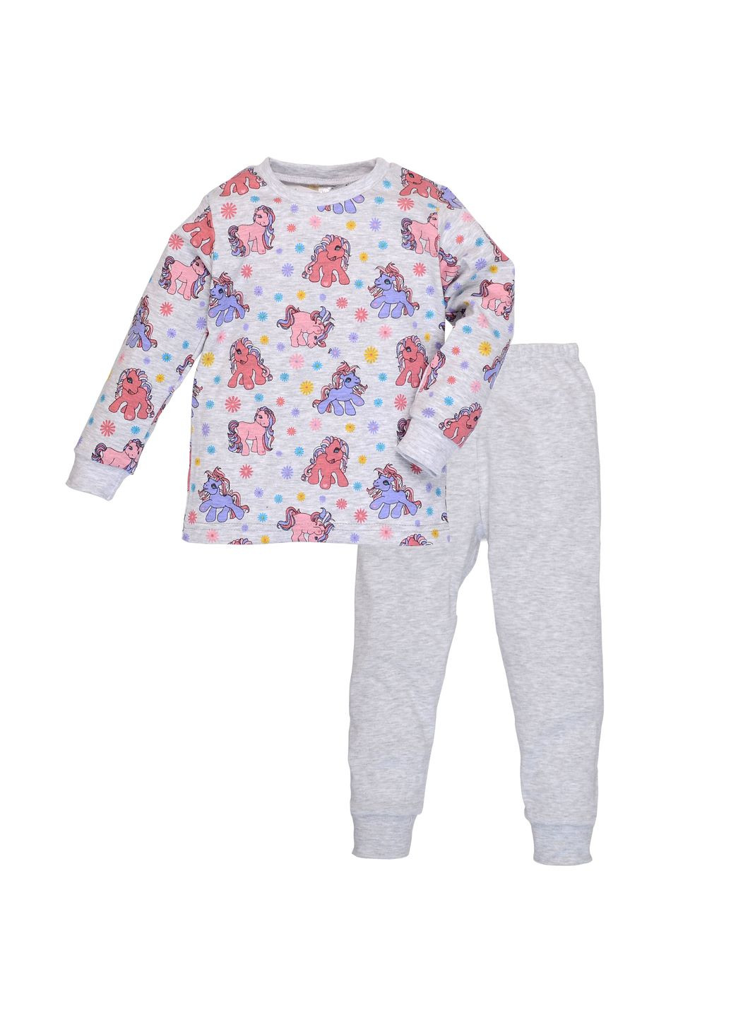 Синя всесезон піжама дитяча татошка - зручна та стильна кофта + брюки JUGO 0105202сед