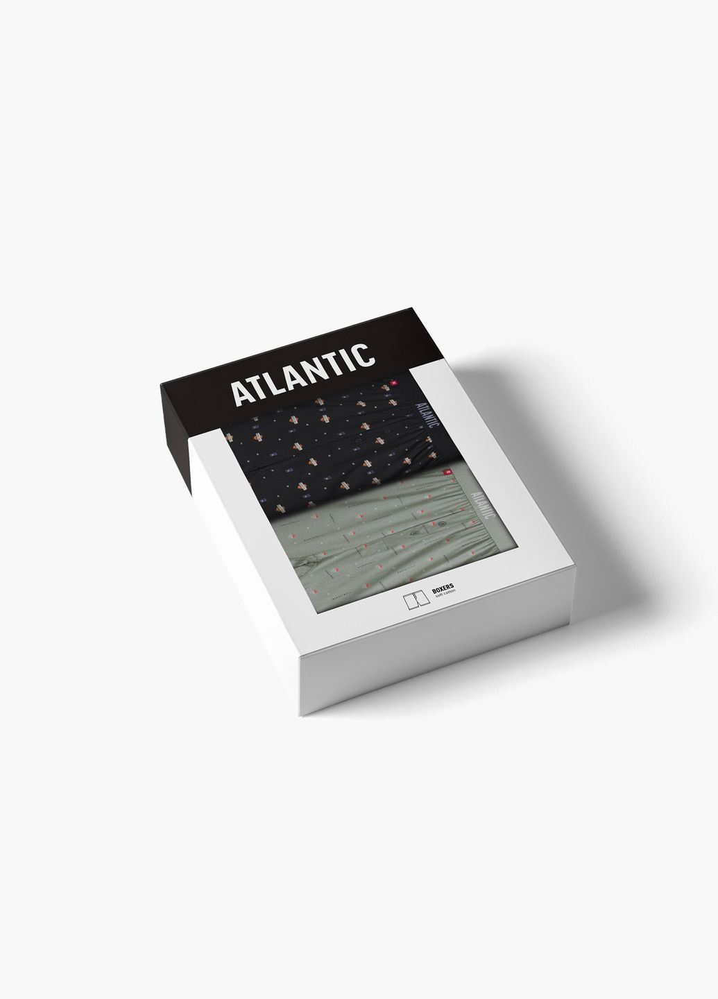 Трусы мужские (2 шт) боксеры Atlantic (329302988)