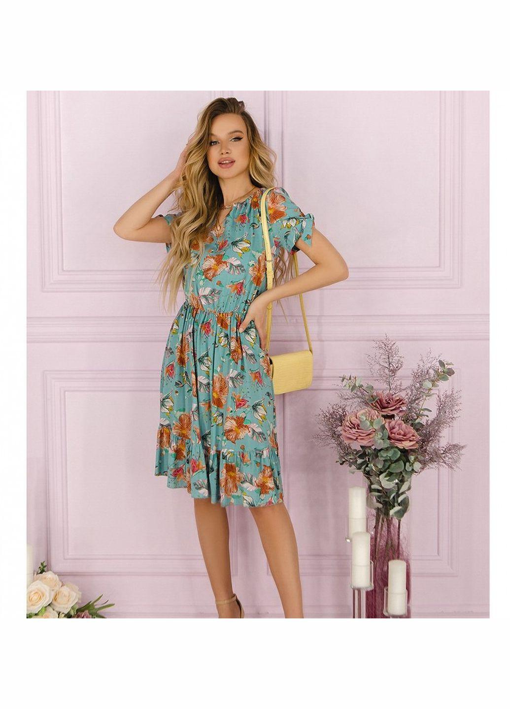 М'ятна сукня Liton