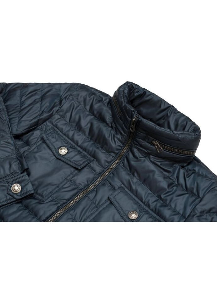 Темно-синяя демисезонная куртка демисезонная (sicmy-s404-158b-blue) Snowimage