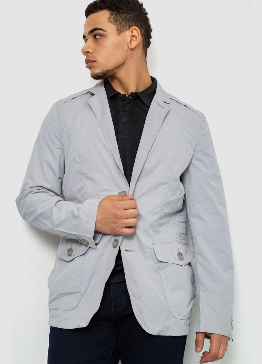Пиджак мужской, цвет светло-серый, Ager (293061170)