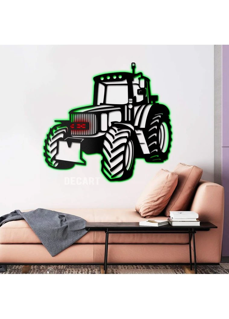 Дерев'яне панно у подарунок Tractor 70х64 см Decart (360611446)