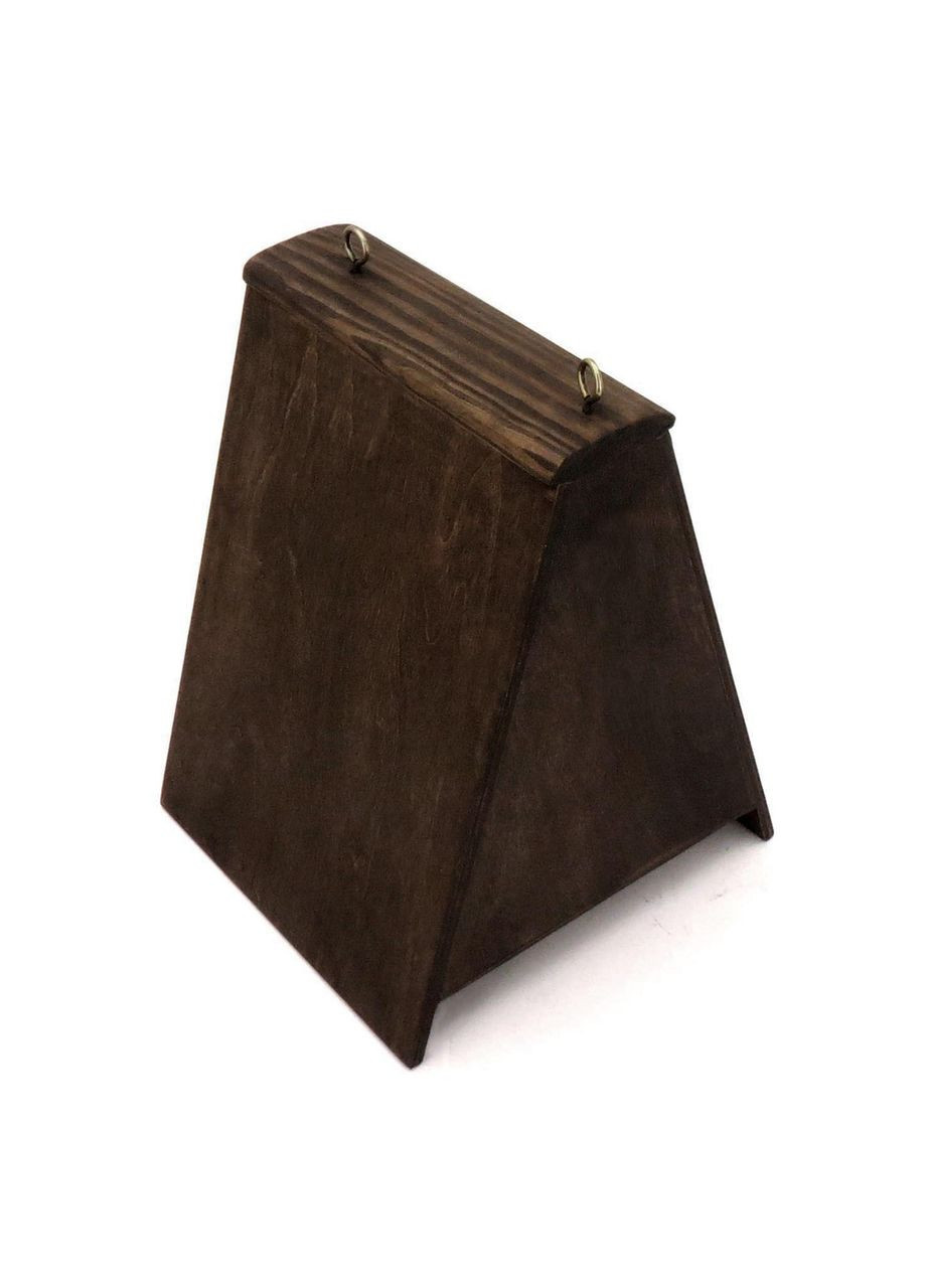 Шпаківня садова з дерева Стриж мокко (СКВ-000710) No Brand (328605984)