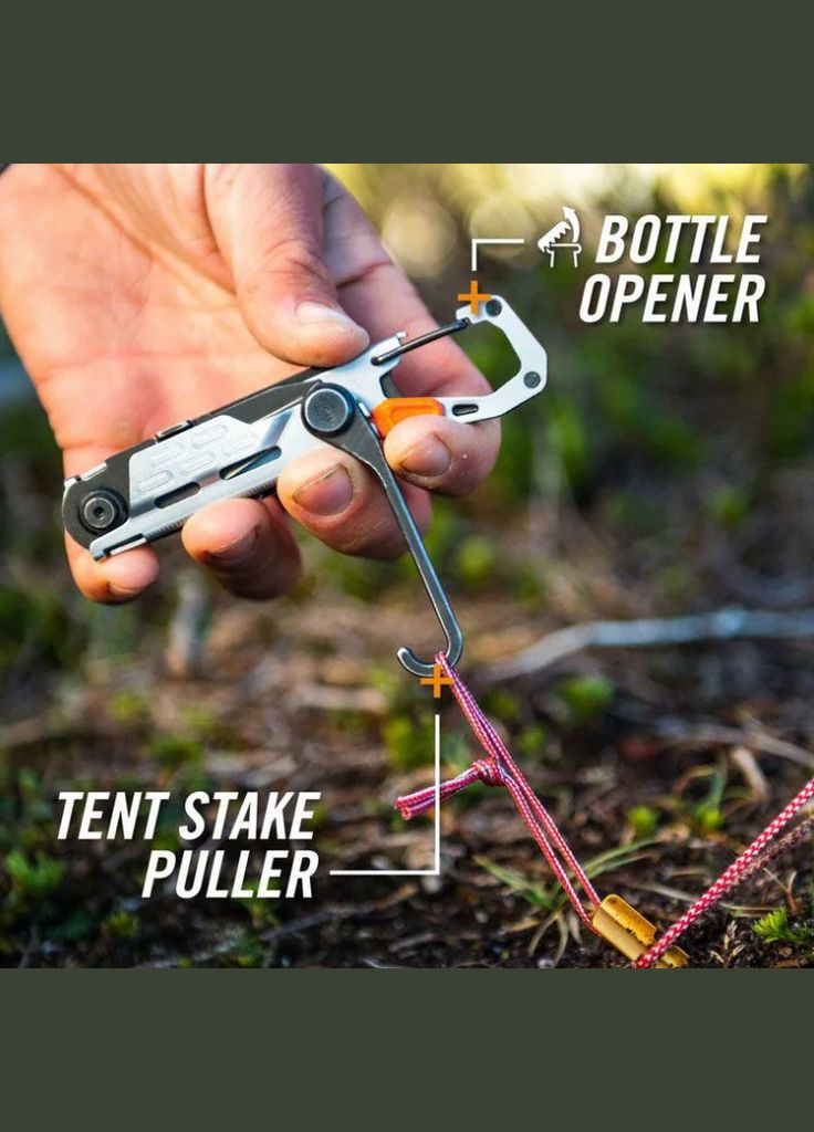 Мультитул Stake Out Silver 11 Інструментів 30-001741 Gerber (342966462)