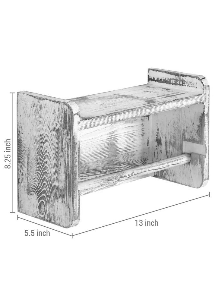 Держатель для бумажных полотенец из дерева Кания браш (ДКП-003522) No Brand (327868913)