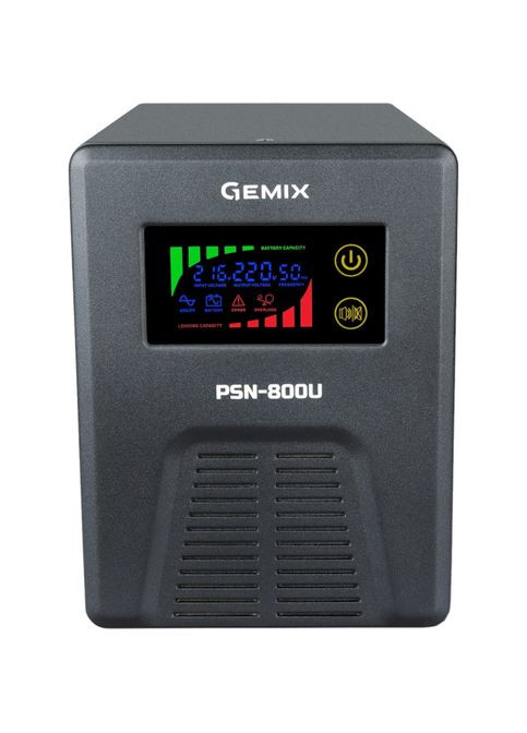 ИБП PSN-800U LCD 800ВА/480Вт Gemix (368902894)